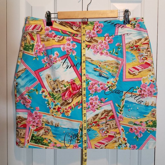 NY&Co. French Pattern Skirt - Picture 3 of 5